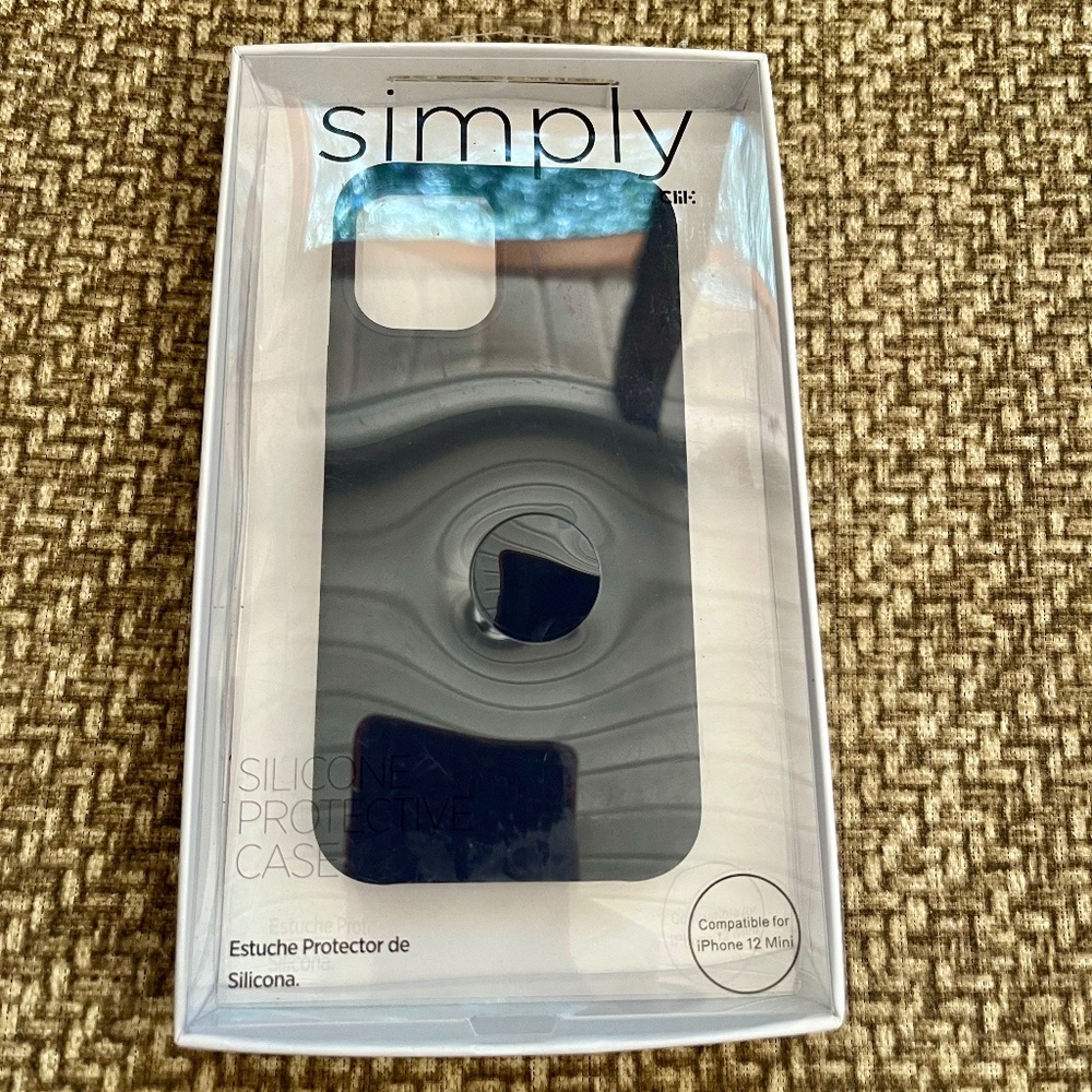 Simply silicone protective case for iPhone 12 mini